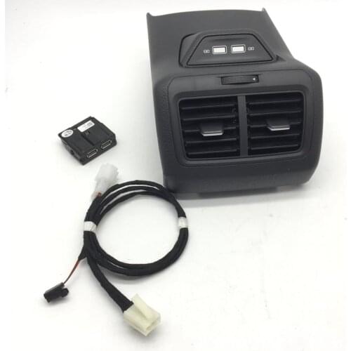 For VW Golf 7 rear Air outlet USB charging interface