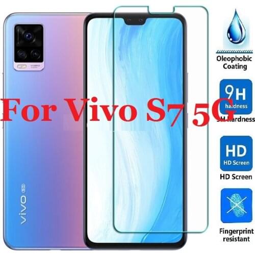 Tempered Glass For vivo S7 5G Glass Screen Protector 9H Premium Tempered Glass for VIVO S7 V2020A Protective Film