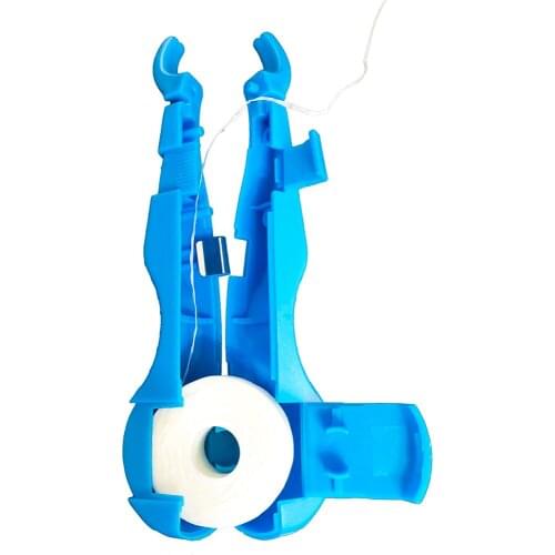 30m Nylon Dental Floss With Holder Tooth Cleaning Pick Teeth Tool Oral Care Cleaner SANA889