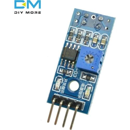 10PCS TCRT5000 Infrared Reflective IR Photoelectric Switch Sensor Board Barrier Line Track Sensor Module For Arduino