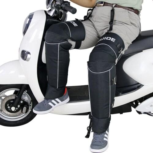 2PCS 70*60cm Winter Motorcycle Riding Warm Knee Pads Electric Car Knee Pads Adjustable Windproof Warm Leggings