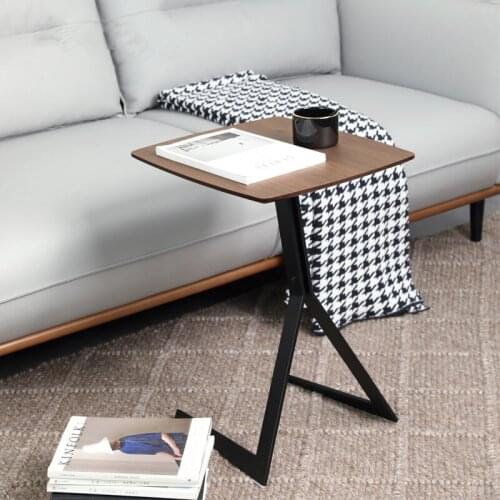 Home C-shaped Sofa Side Table Creative Small Square Modern Minimalist Living Room Light Luxury Corner table