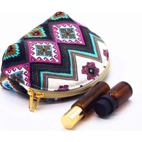 Essential Oil Storage Bag Essential Oil Travel Carrying Case Zipper Pouch Hold 8PCS 5/10/15ml Aromatherapy Roller Bottles Holder