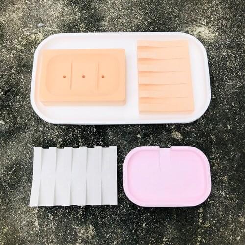 Handmade Concrete Soap Dish Mould Original Design Soap Storage Box Silicone Mould Bathroom Decor Wave Cement Plaster Mould