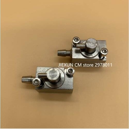 Inkjet printer Printhead ink cartridge 2 way cleaning valve unit sub tank Metal stainless steel ink manual valve switch