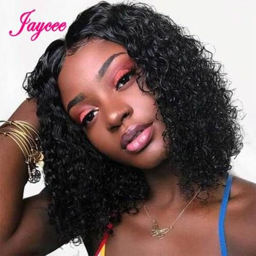 Jaycee Hair 3 4 Bundles With Closure Brazilian Curly Hair With Closure Remy Human Hair Bundles With Closure Natural Black