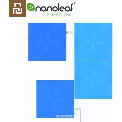 Youpin Nanoleaf Smart Square Odd Light Touch Control Splice Music Color-changing Light Board Bedroom LivingRoom Atmosphere Light