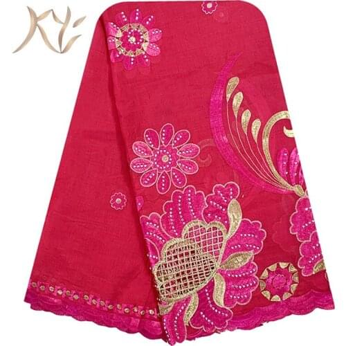 Fashion Hot Sale African Women Scarfs Big Circle Design Big Embrodiery Cotton With Grenadine Big Scarf for Shawls Pashmina