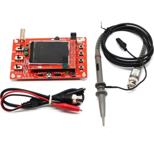 DIY Digital Oscilloscope Kit 2.4Inch Tft DSO Yarboly-138 With P6100 Probe DC-6MHz DC-100MHz Scope Clip