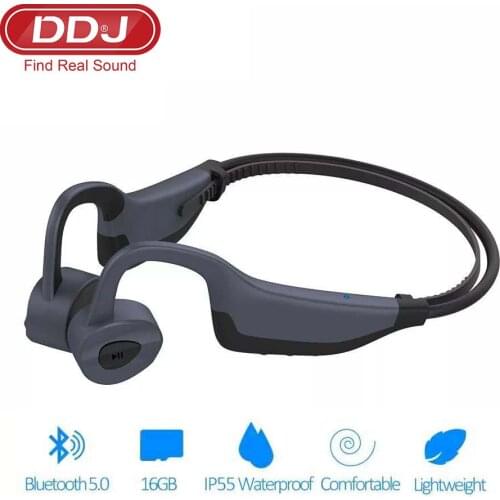 Bone Conduction Headphone Sports Waterproof Headset Wireless Bluetooth 5.0 Earphone Outdoor Music Player Large Memory