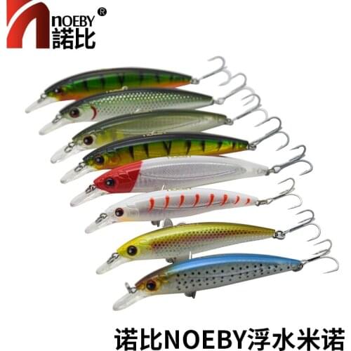10 cm13 NOEBY9006 floating mino bait. 6 g / 12 cm22g hard baits false bait road bait fishing bait