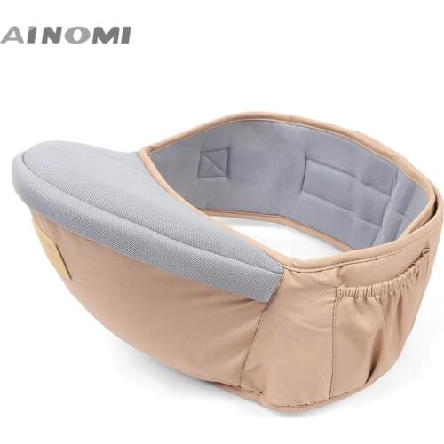 Dropshipping Ainomi New Design Waist Stool Walkers Baby Sling Hold Waist Belt Backpack Hipseat Belt Kids Infant Hip Seat