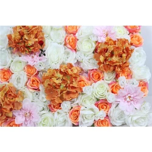 SPR Free Shipping magic 3D artificial flower wall wedding backdrop flower row and arch decorative florer wall