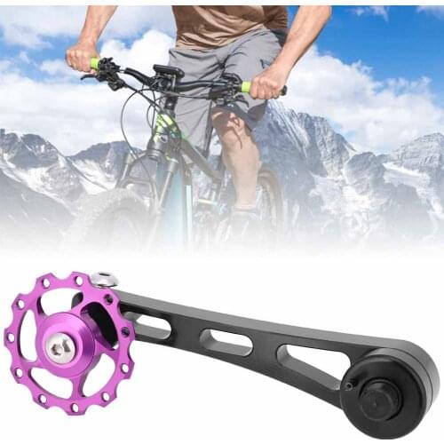 New Aluminium Alloy Bike Chain Stabilizer Bicycle Chain Tensioner Rear Derailleur Chains Tensioner Single Speed bike accessories