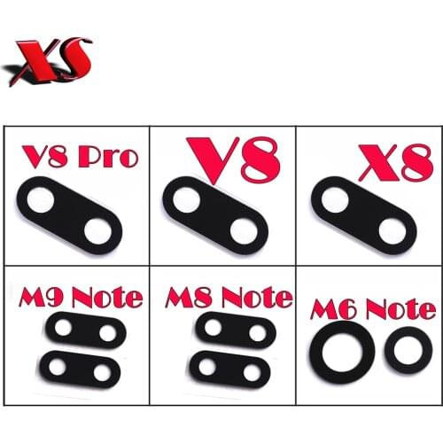 Glass back rear camera lens for MEIZU X8 V8 Pro M9 Note M8 M6 Note