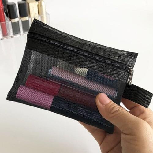 Womens Cosmetic Bag Organizer Travel Bath Toiletry Kit Storage Makeup Bag Case Girl Zipper Make Up Lipstick Neceser Bag Pouch