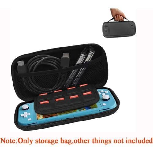 10pcs Travel Carrying Bag Protective Storage Bag for Nintend Switch Lite mini Console