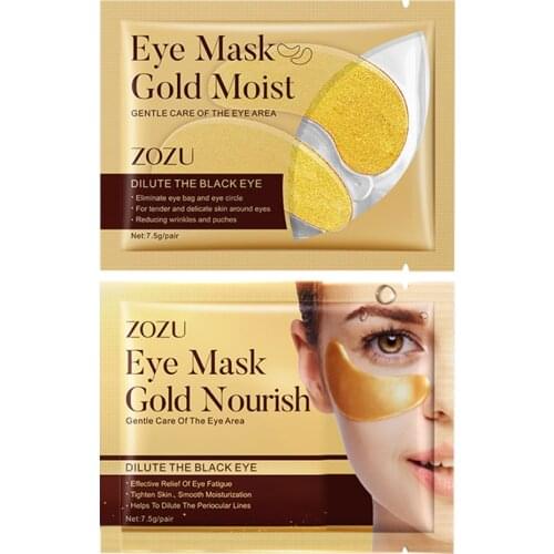 2pcs Collagen Eye Mask Face Dark Circles Remove Anti Wrinkle Gel Hydrates Eye Patch Skin Care Beauty
