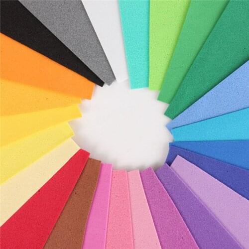 50*50cm Big Size Thick Multicolor Sponge Foam Paper DIY Flowers Fold Scrapbooking Paper Craft DIY Gift Decor Card Free shipping