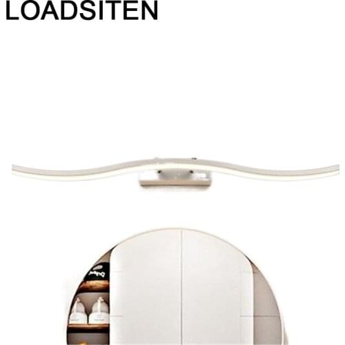 Decor Desk Wall with Light Cabinet Schminktisch Para Penteadeira Makeup Table Dressing Mirror Mesa De Maquillaje Vanity Lamp