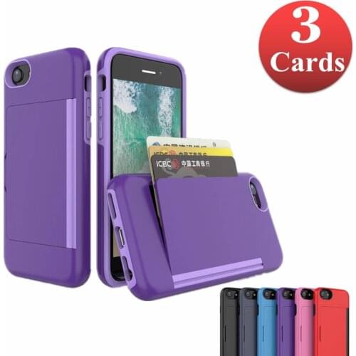 Candy Color Business Case For iPhone SE 2020 7 8 Plus 6 6S Flip Armor Card Slots Cover For iPhone 11 12 Pro XS MAX XR X Funda