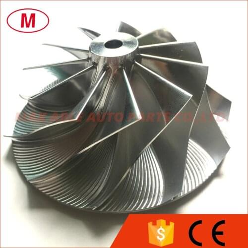 GT3084 451644-0005 61.33/82.00mm 11+0 blades Racing Turbocharger Aluminum 2618/Milling/Turbo Billet Compressor wheel for HKS3040