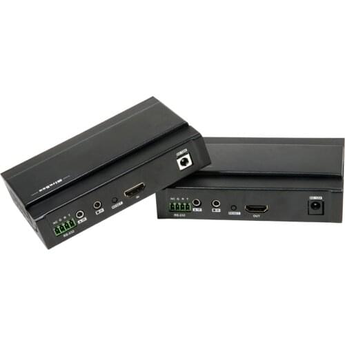 100m 4K@60Hz HDMI-compatible Extender YUV 4:4:4 With IR and RS232 Remote Control