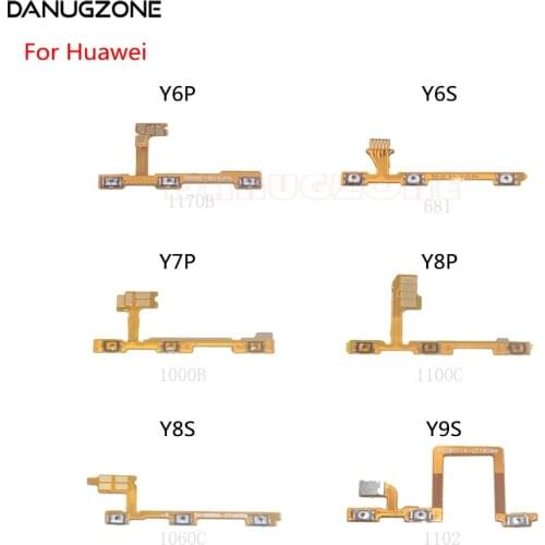 Power Button Switch Volume Button Mute On / Off Flex Cable For Huawei Y6P Y6S Y7P Y8P Y8S Y9S