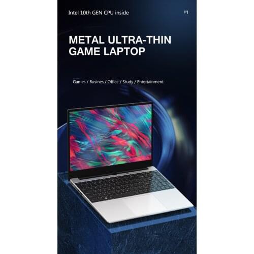 Eglobal 15.6Inch Metal Ultra Thin Laptop Intel Core i5 10210U i7 10510U Windows 10 Notebook PC 4K HDMI TYPE-C 4*USB
