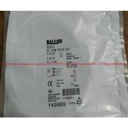 100% NEW BES M18MI-NSC50B-BV03 Proximity Switching Inductor DC 3-wire NPN Normally Open Sensor