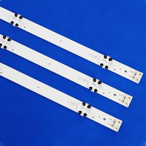 New 3 PCS 7LED 830mm LED backlight strip for LG 43UJ6309 43LK5900PLA 43LJ5500 43UJ65_UHD_A/B LC43490060A WOOREE 43inch FHD_LED