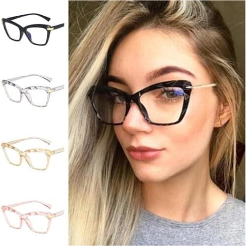 NEW Anti-Blue Glasses Fashion Women & Men Cat Eye Optical Glasses Simplicity Spectacles Eyeglasses