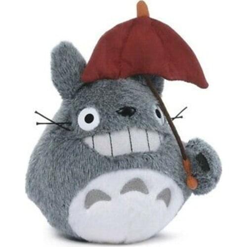 New Kawaii Anime My Neighbor Totoro Umbrella Plush Mini 15CM Kids Stuffed Toys For Children Gifts