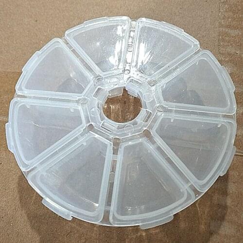 4pcs platic box for loose beads storage 8pcs small box for jewelry display items hot selling plastic case size10.5cm 2.5cm high