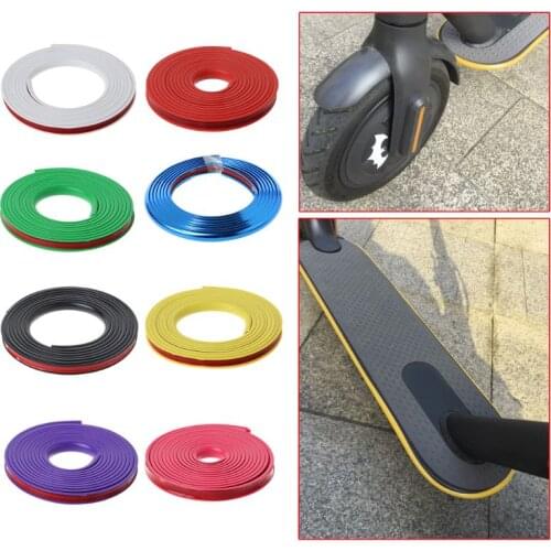 Electric Scooter Anti-collision Protection Strip For Xiaomi Mijia M365 Skateboard Body Bumper Scratchproof Scratch Resistant Dec