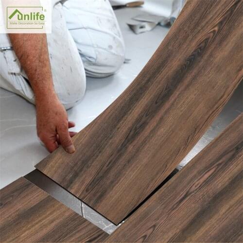 PVC Japanese Willow Grain Floor Sticker Waterproof Self-adhesive Bedside Decoration Wallpaper Home Decor Wood Grain Wall Murals