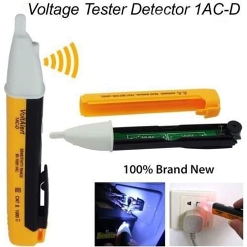 1PC AC 90~1000V Non-Contact LED Electric Alert Voltage Detector Sensor Tester Pen Voltage Test Pen