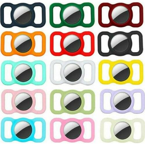 Anti-Lost Silicone Case Protective Cover Design Cat And Dog Collar For Apple Airtag GPS Finder Cover