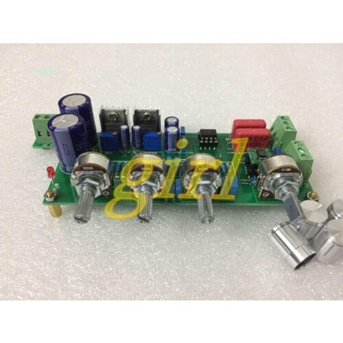 Tone board HIFI pre stage fever, operational amplifier OPA2604 front TL072 tone finished plate