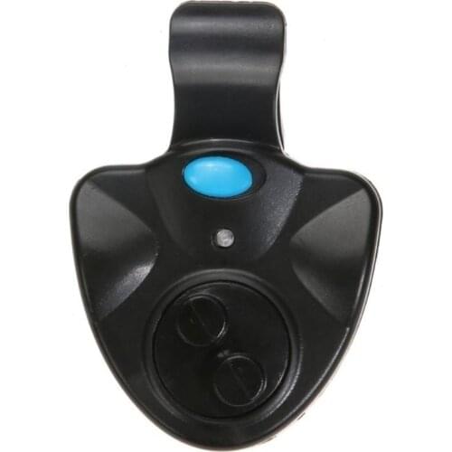 Fishing Sound-light Alarm Device Alert Bell Clip-On Fishing Rod Fishing Gear Tackle Fishing Gear Accessories