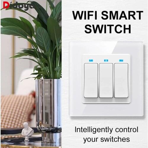 WiFi Tuya Zigbee Smart Push Switch Wireless APP Remote Voice Control Smart Life 1/2/3 Gang Wall Switch Google Alexa