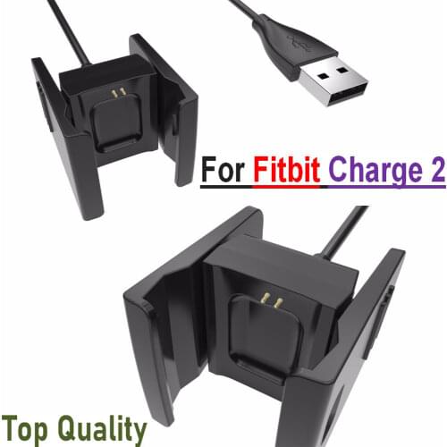 COMLYO USB Charging Cable Standard Wall Car Charger Cable Cord For Fitbit Charge 2 Charge2 Bracelet Wireless Smartband Wristband