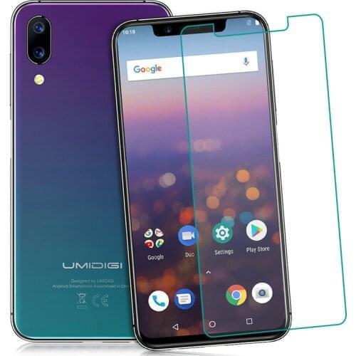Tempered Glass For UMIDIGI F2 F1 Play A3 A1 A5 One Pro One Max Crystal GLASS Phone Protective Film Screen Protector cover