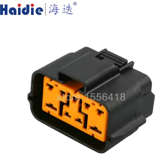 9pin Auto wiring harness waterproof plug plastic wire harness sealed connector 6195-0238
