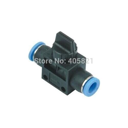 12mm One Touch Fitting Pneumatic Connector Hand Valve HVFF-12