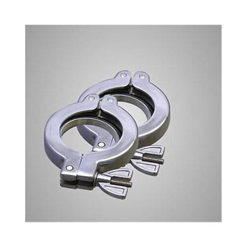 2PCS KF10 Aluminum Vacuum Clamp Pump Flange Fitting Parts Free Shipping XWJ