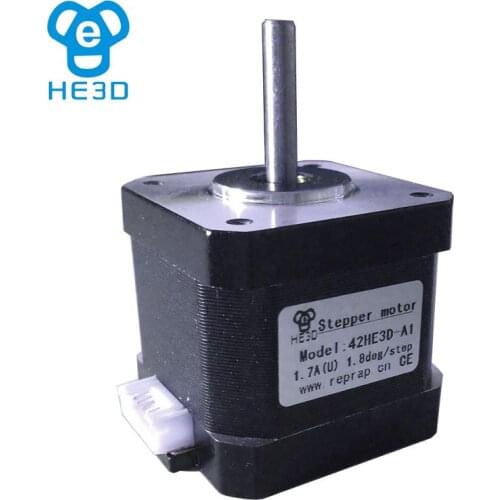 HE3D reprap 4-lead 3d printer X, Y, Z, E,extruder NEMA17 stepper motor ,42 motor, with 50cm/80cm length wire
