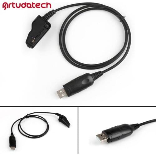 Artudatech USB Programming Cable For Kenwood Mobile Radio TK2140 TK2180 TK2185 TK3140 with CD Parts