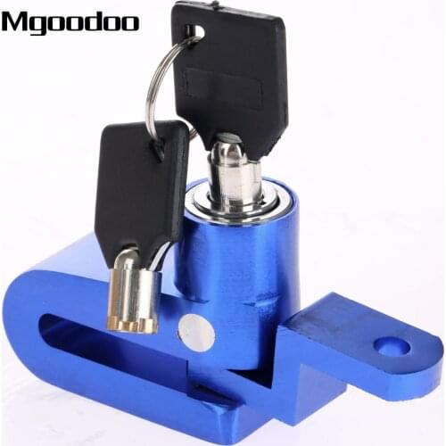 Mgoodoo Motorcycle Bike Bicycle Disc Disk Brake Lock Security Anti-theft Alarm Lock Stainless Alloy Motor Bike Theft Protection