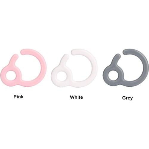 Chengkai 20pcs baby dummy pacifier plastic Hook Food Grade PP Baby Teether Toy Attach to Car seat handles Stroller playpen